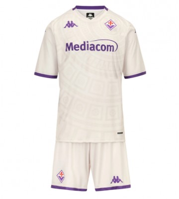 Fiorentina Udebanetrøje Børn 2025-26 Kortærmet (+ Korte bukser)